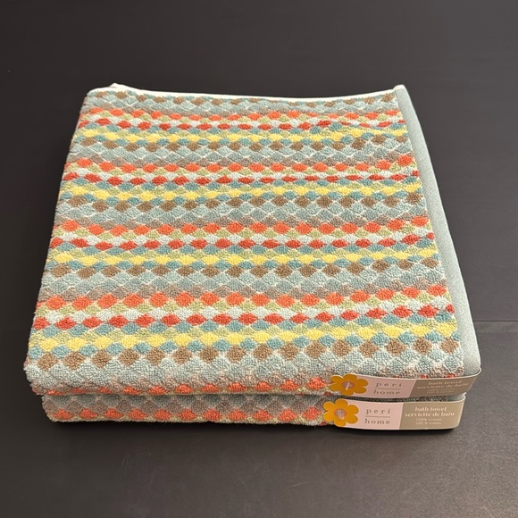 2pc PERI HOME 100% Cotton Bath Towel Set - Cirque Spice - Picture 6 of 6